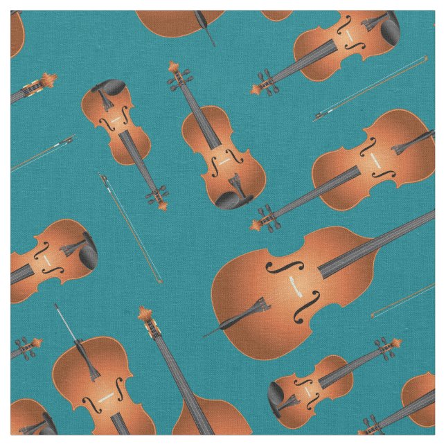 String Quartet Instruments Music Musician Teal Tyg (Närbild)