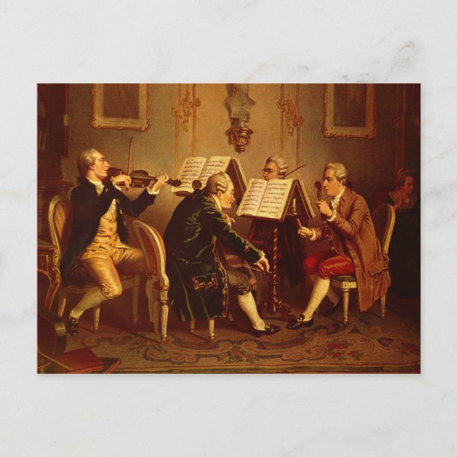 String Quartet Vykort (Framsida)