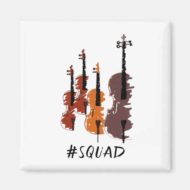 Strings Squad Music Magnet (Framsidan)