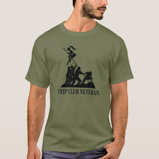 Strip Klubb Veteran Militär Funny Retrött Veterans T Shirt