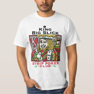 Strip_poker_king_zazzle Tee Shirt