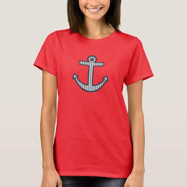 Stripe Anchor T-Shirt (Framsida)