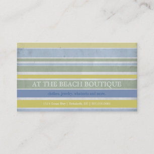 Stripe Boutique-Affärskort Visitkort