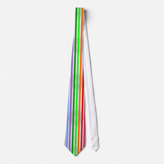 Stripe Colorful Necktie Slips (Framsida)