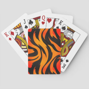 Stripe-design Casinokort