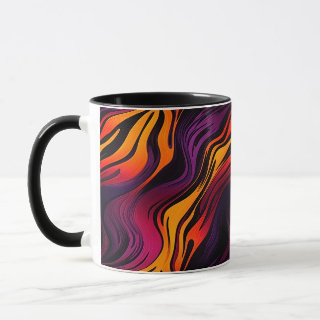 Stripe-design Mugg (Vänster)