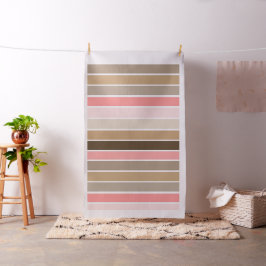 Stripe Färg av Conch Seashell Tyg