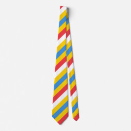 Stripe Färg i Aruba Flagga Slips