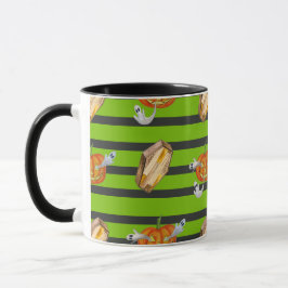 Stripe Halloween Mugg