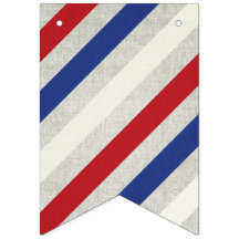 Stripe Independence day Banner Bunting