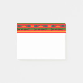 Stripe Junetelfte Post-it Block