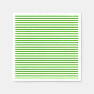 Stripe Kelly Grönt Papper Napkins Pappersservett