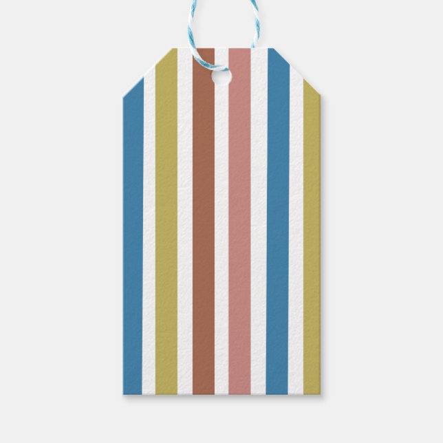Stripe Linjer Presentetikett (Framsidan)