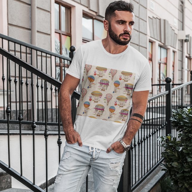 Stripe-Luftballonger T-Shirt (Skapare uppladdad)