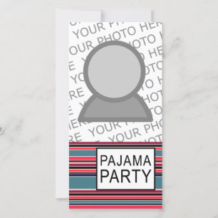 stripe Pajama party