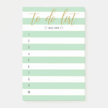 Stripe-pensel som tillåts göra lista