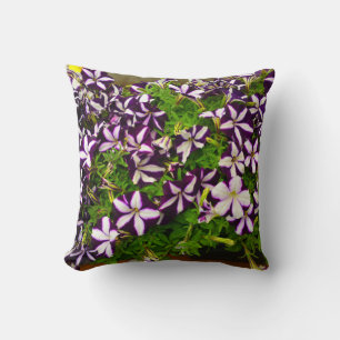 Stripe Petunias Kudde
