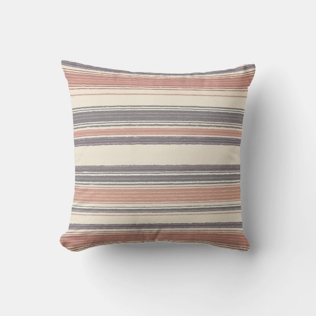 Stripe Pillow Cushion Kudde (Framsida)
