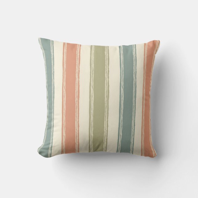 Stripe Pillow Cushion Kudde (Framsida)