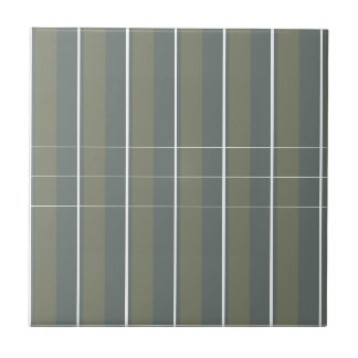 Stripe-plattor, små (4,25 x 4,25 tum) kakelplatta