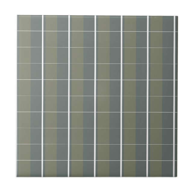 Stripe-plattor, små (4,25 x 4,25 tum) kakelplatta (Framsidan)