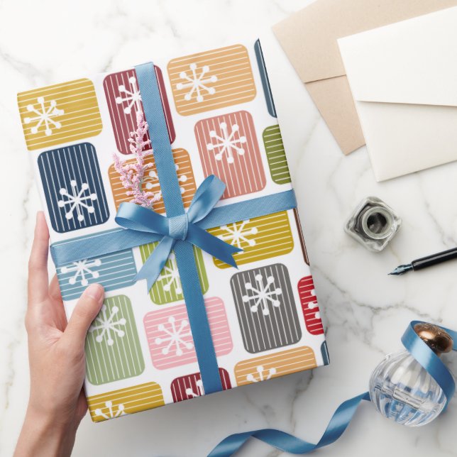 Stripe-rektanglar Presentpapper (Gifting)