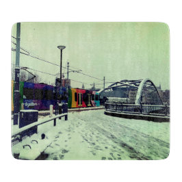 Stripe-spårvagn, med bro