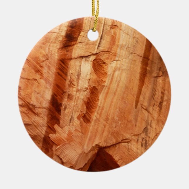 Stripe Sten i Dubbla Arch Alcove I från Zion Julgransprydnad Keramik (Framsidan)