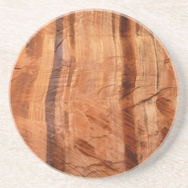 Stripe Sten i Dubbla Arch Alcove II i Zion Underlägg (Framsidan)