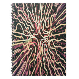 Stripe struktur anteckningsbok