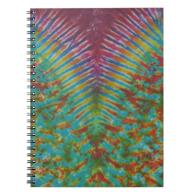 Stripe Tie Dye Anteckningsbok (Framsidan)