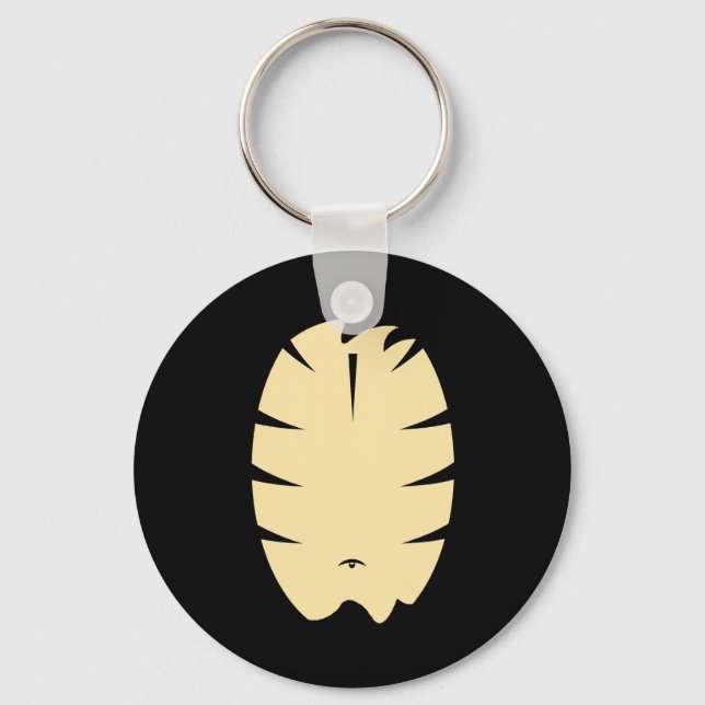 Stripe Tiger Halloween Costume Party Diy Animal C Nyckelring (Framsida)