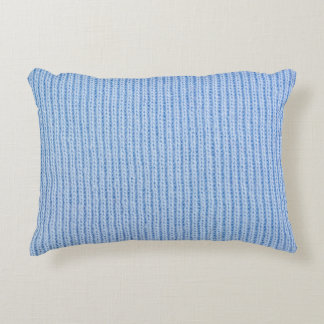 Stripe-väv struktur, äkta trasa. prydnadskudde