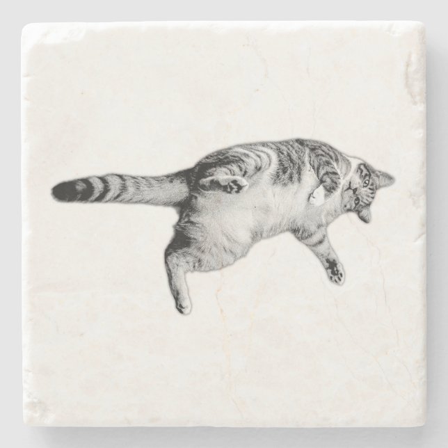 Striped Charm för Bord Stenunderlägg (Framsidan)