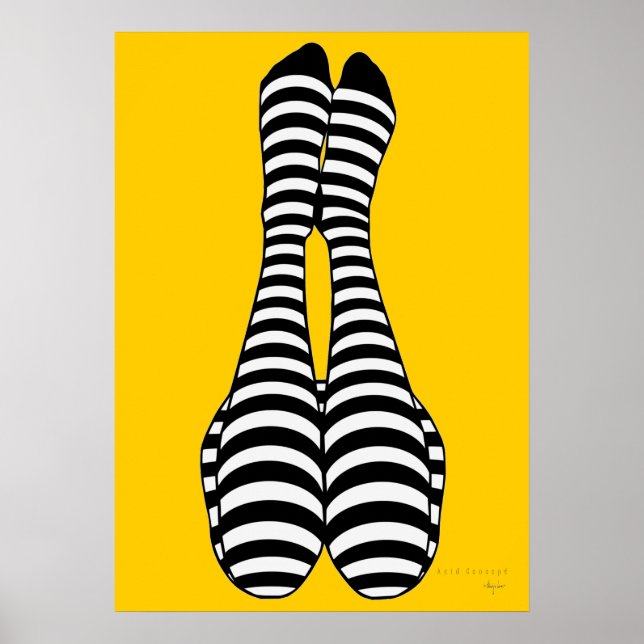 Striped Poster (Framsidan)