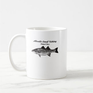Striper Fish Fisherman Kaffemugg