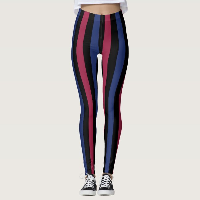 Stripes Custom Leggings (Framsida)