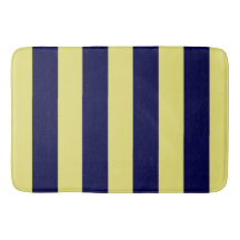 Stripes in Navy Blue and Yellow