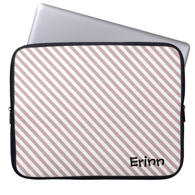 Stripey Godhet (Mönster) Laptop Fodral (Framsidan)