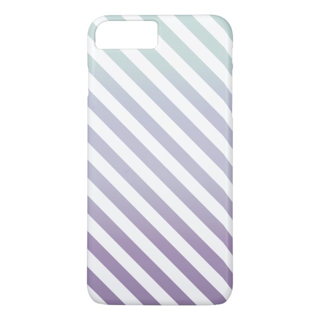 Stripey Godhet - skalning och Lila Case-Mate iPhone Skal (Baksida)