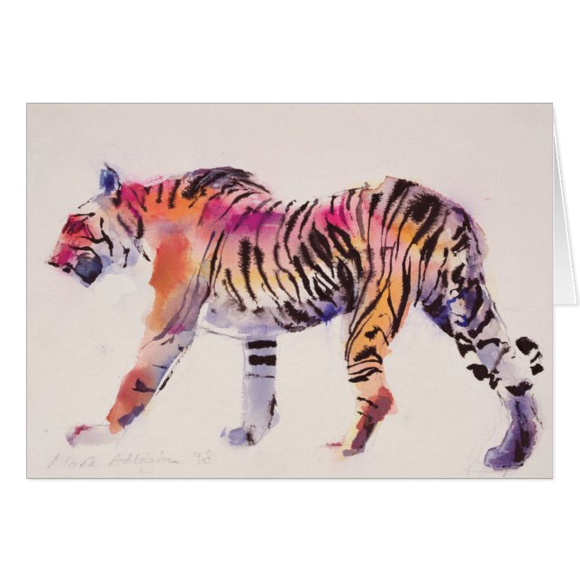 Stripey Hälsningskort (Framsidan Horizontal)