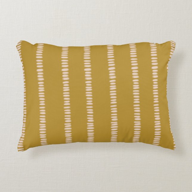 Stripey Line Mönster Pillow Prydnadskudde (Framsidan)