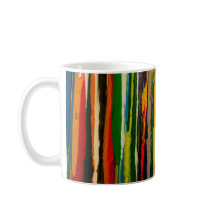 Stripy abstrakt art mugg