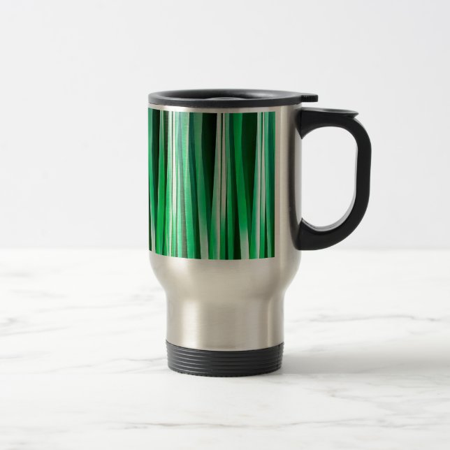 Stripy mönster för Aquamarinehav Resemugg (Höger)