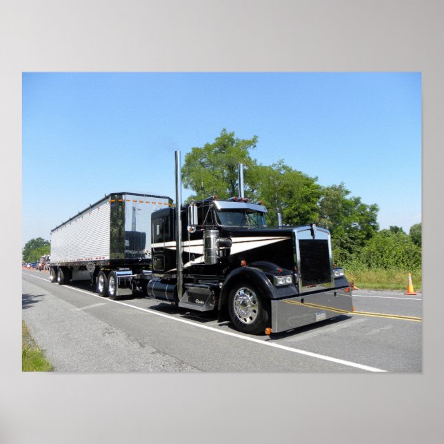 Strite Trucking Kenworth W900L Poster (Framsidan)