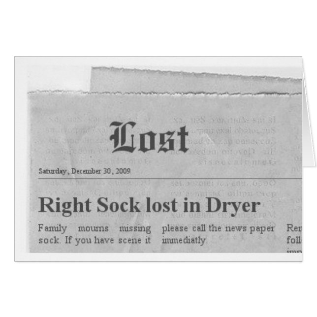 strö hälsningskort (Framsidan Horizontal)