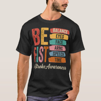 Stroke Awareness Month Neuro Sjuksköterska Stroke T Shirt
