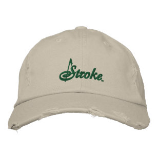 STROKE Distress Broderad Keps