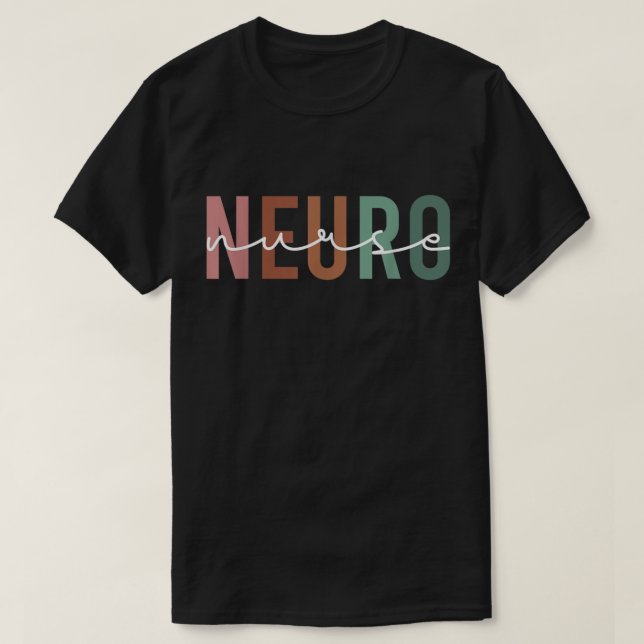 Stroke Neurokirurgi Neurology Ortho Neuro Trauma I T Shirt (Design framsida)