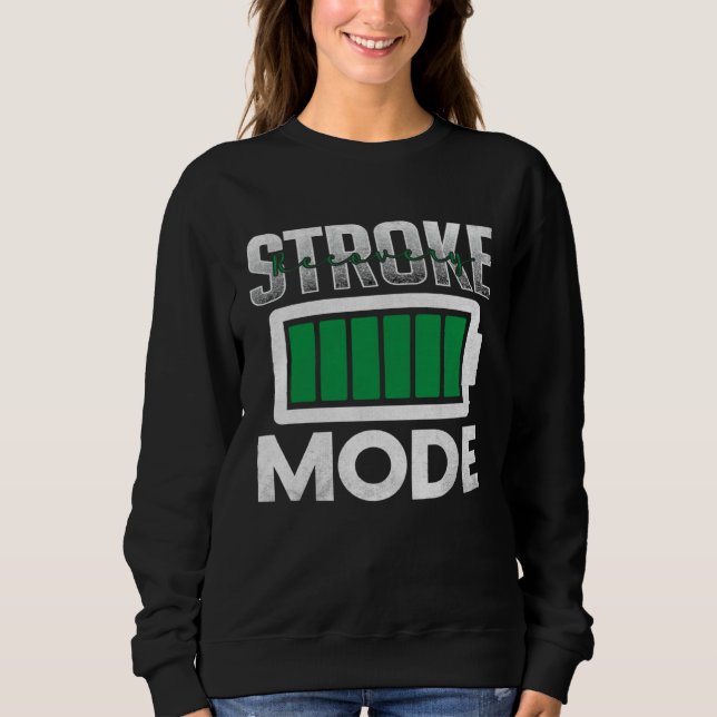Stroke Recovery Mode Stroke Awareness and Survivor T Shirt (Framsida)